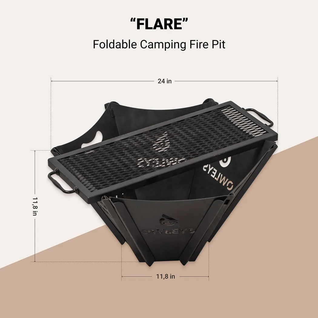 Portable Bonfire Pit “Flare” Owleys in detail - image 1 (product view)