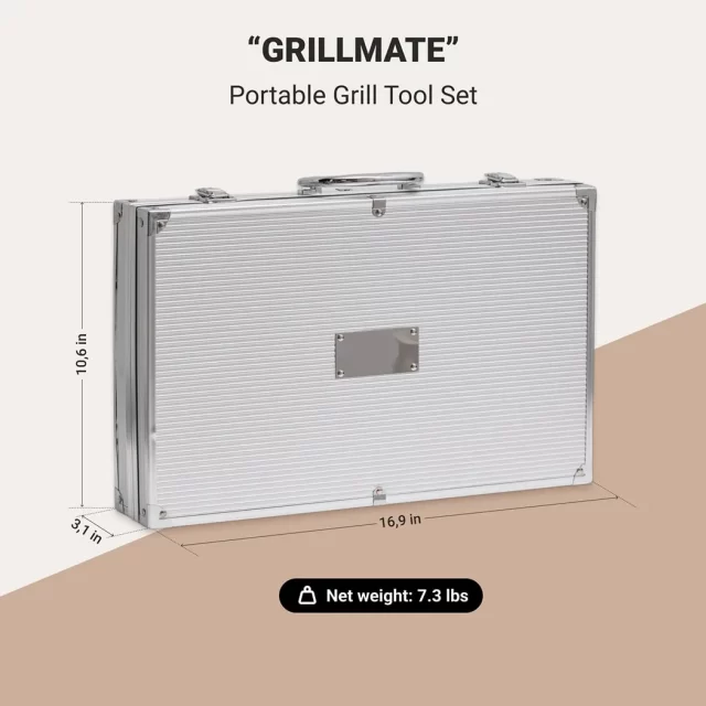 Portable BBQ Tool Set “Grillmate” Owleys in detail - image 1 (product view)