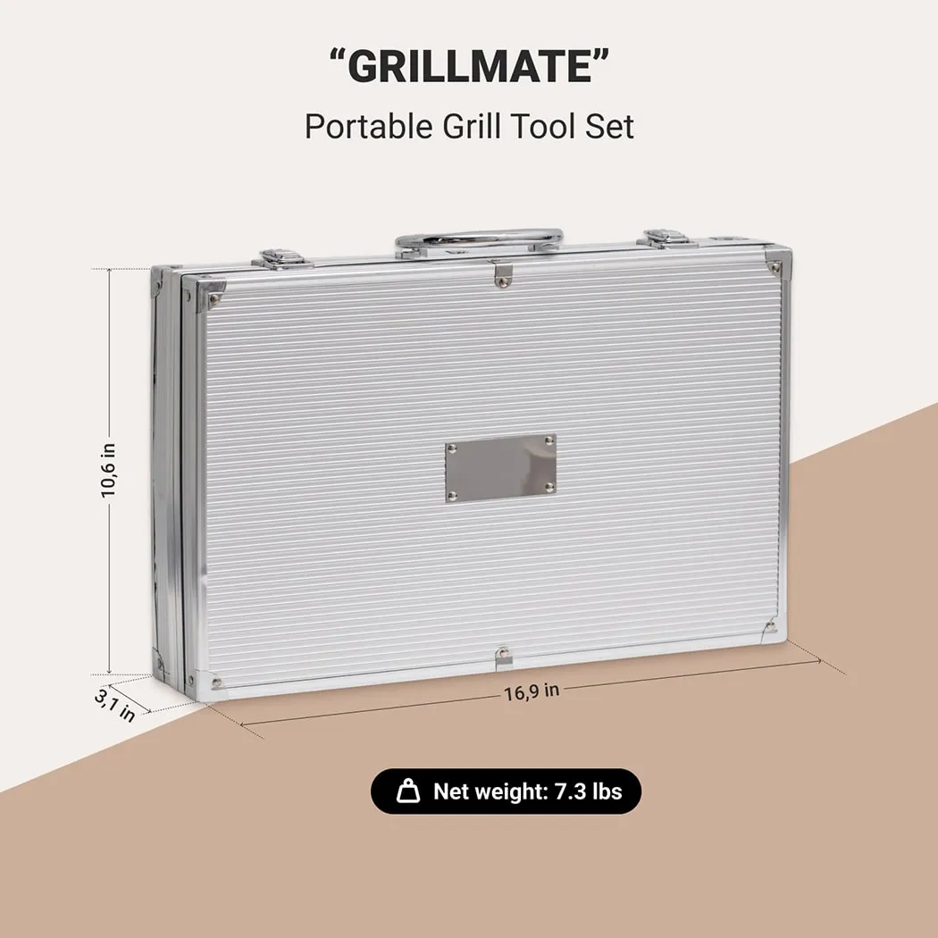 Portable BBQ Tool Set “Grillmate” Owleys in detail - image 1 (product view)