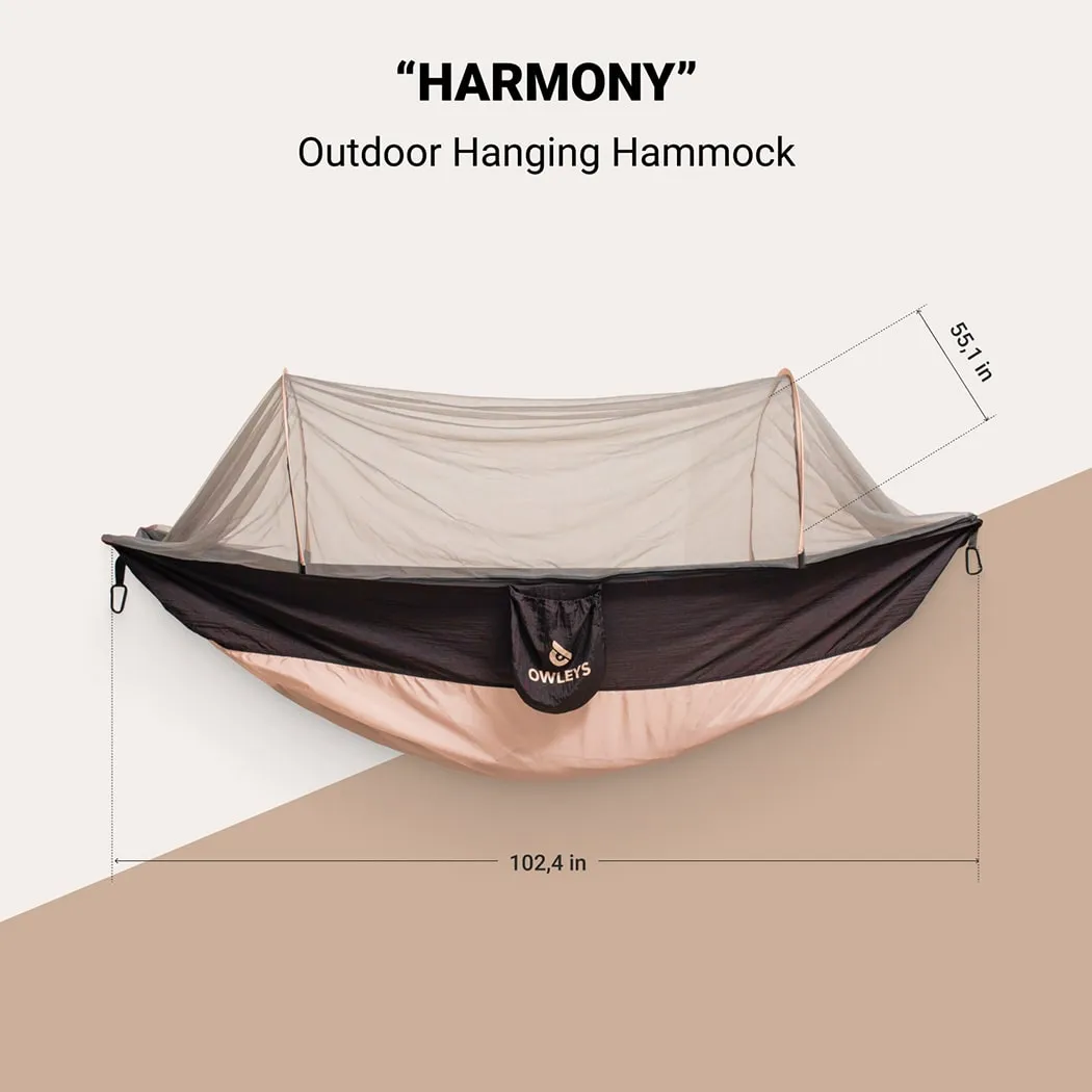 Portable Camping Hammock “Harmony” Owleys in detail - image 1 (product view)