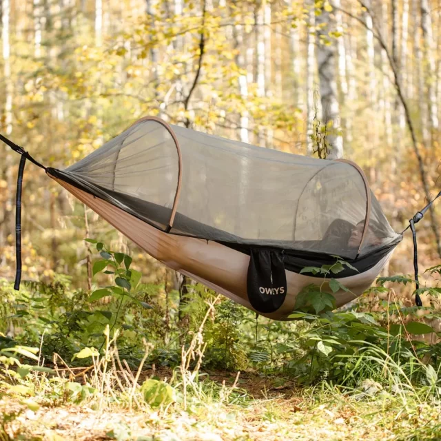 Portable Camping Hammock “Harmony” Owleys in detail - image 6 (product view)