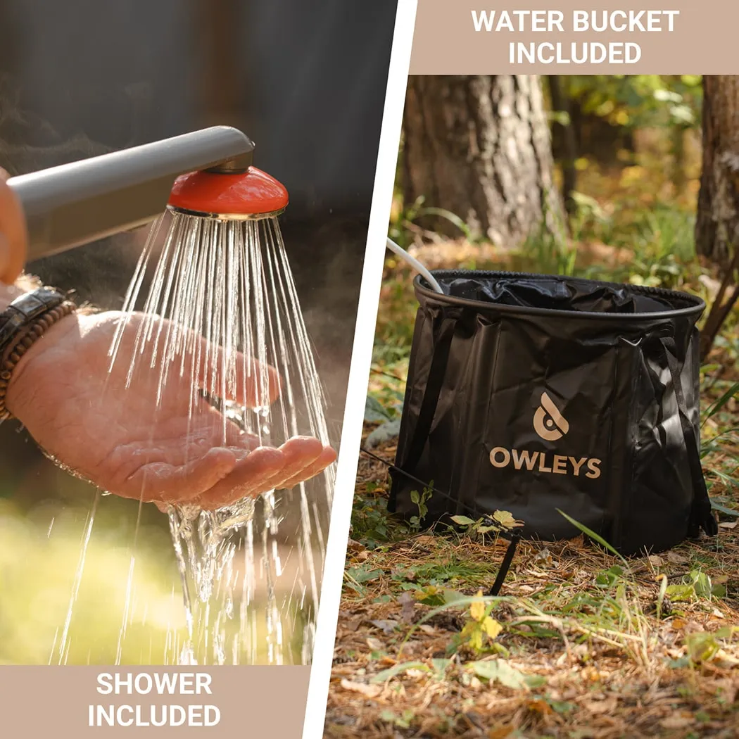 Portable Outdoor Shower Tent “Hideaway” Owleys product image 3 (product view)