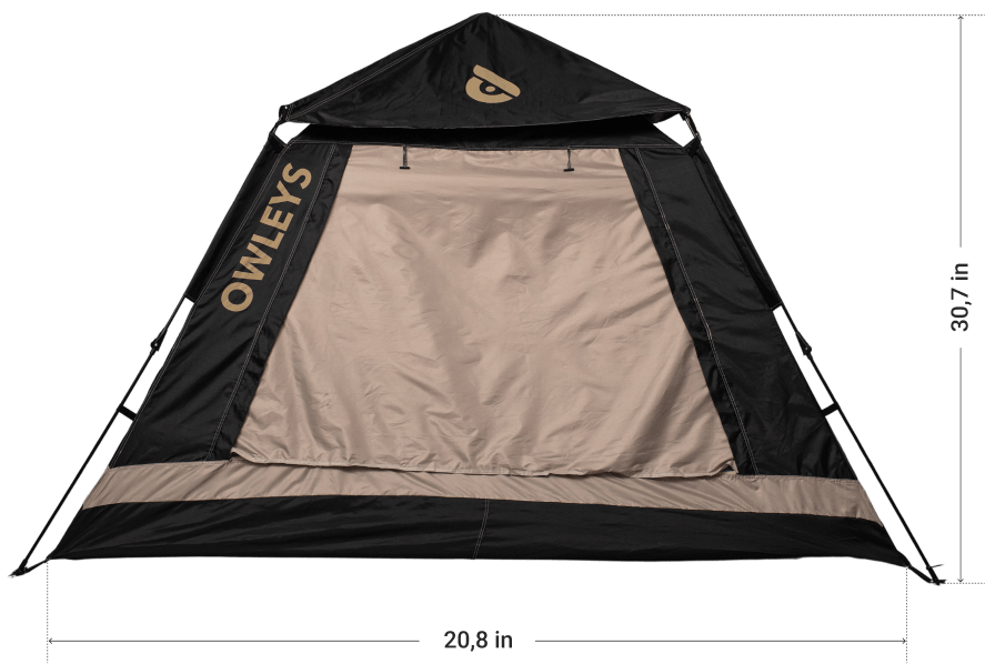 Solace Camping Tent Size