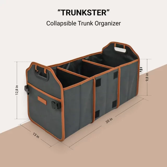 Folding Car Trunk Organizer “Trunkster” Owleys in detail - image 1 (product view)