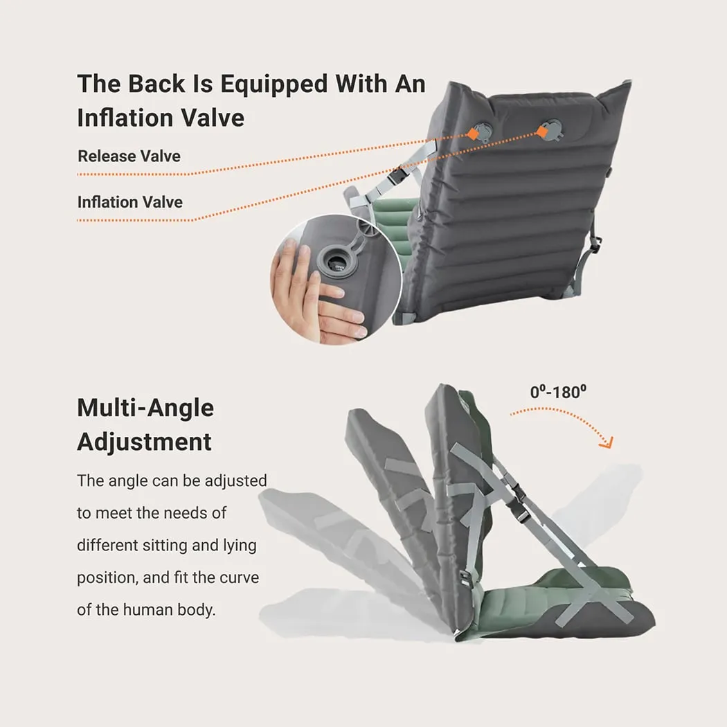 Image of Inflatable Camping Seat “Dipper” Owleys - view 5 (product view)