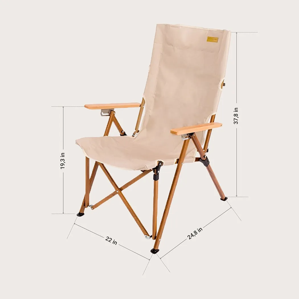 Camping Foldable Chair “Backyard” Owleys in detail - image 1 (product view)