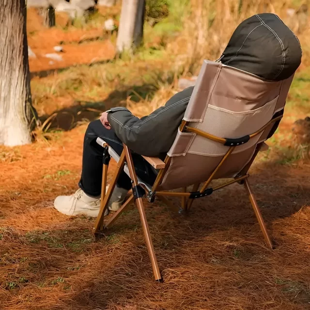 Camping Foldable Chair “Backyard” Owleys in detail - image 6 (product view)