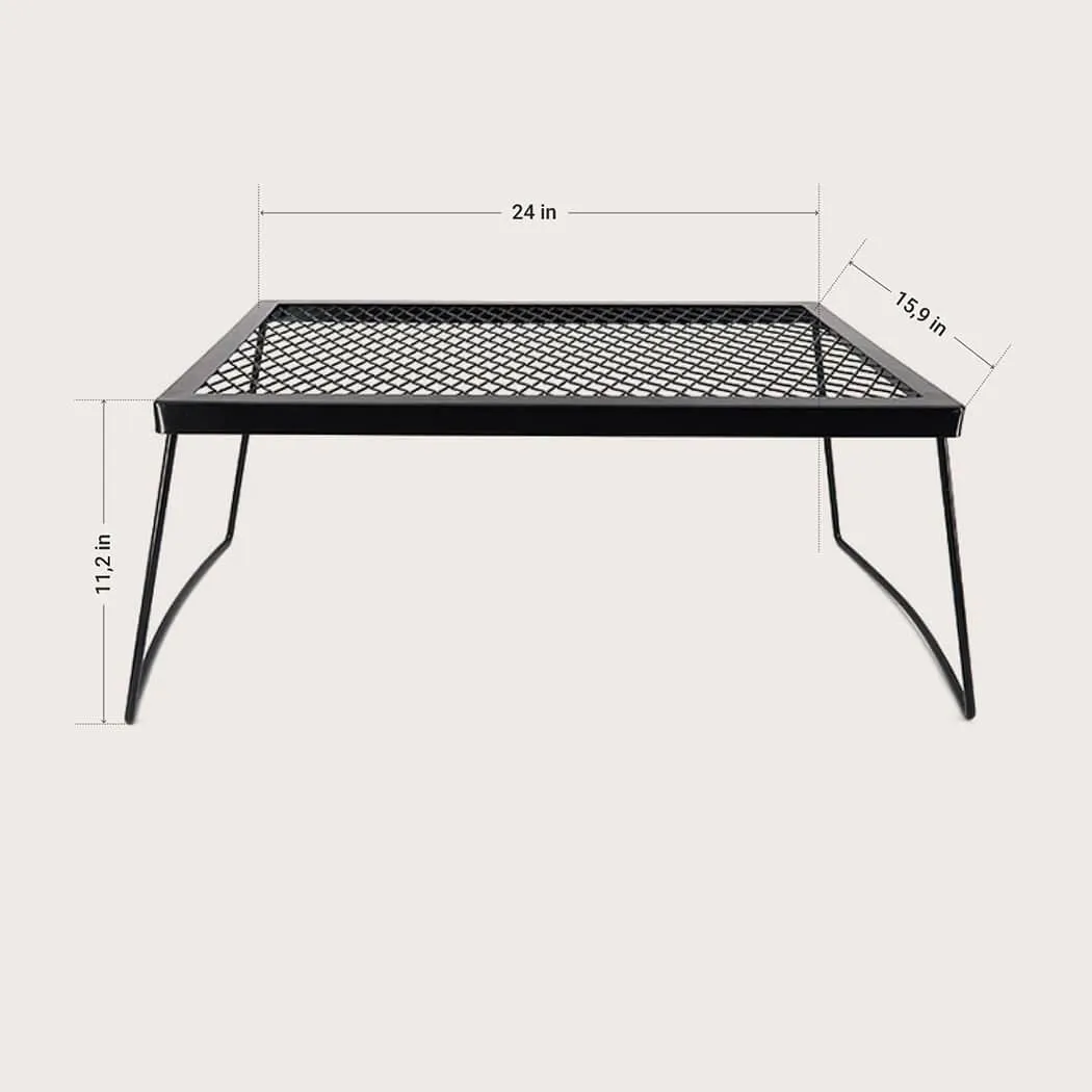 Campfire Grill BBQ Grate “Hardened” Owleys - View 4