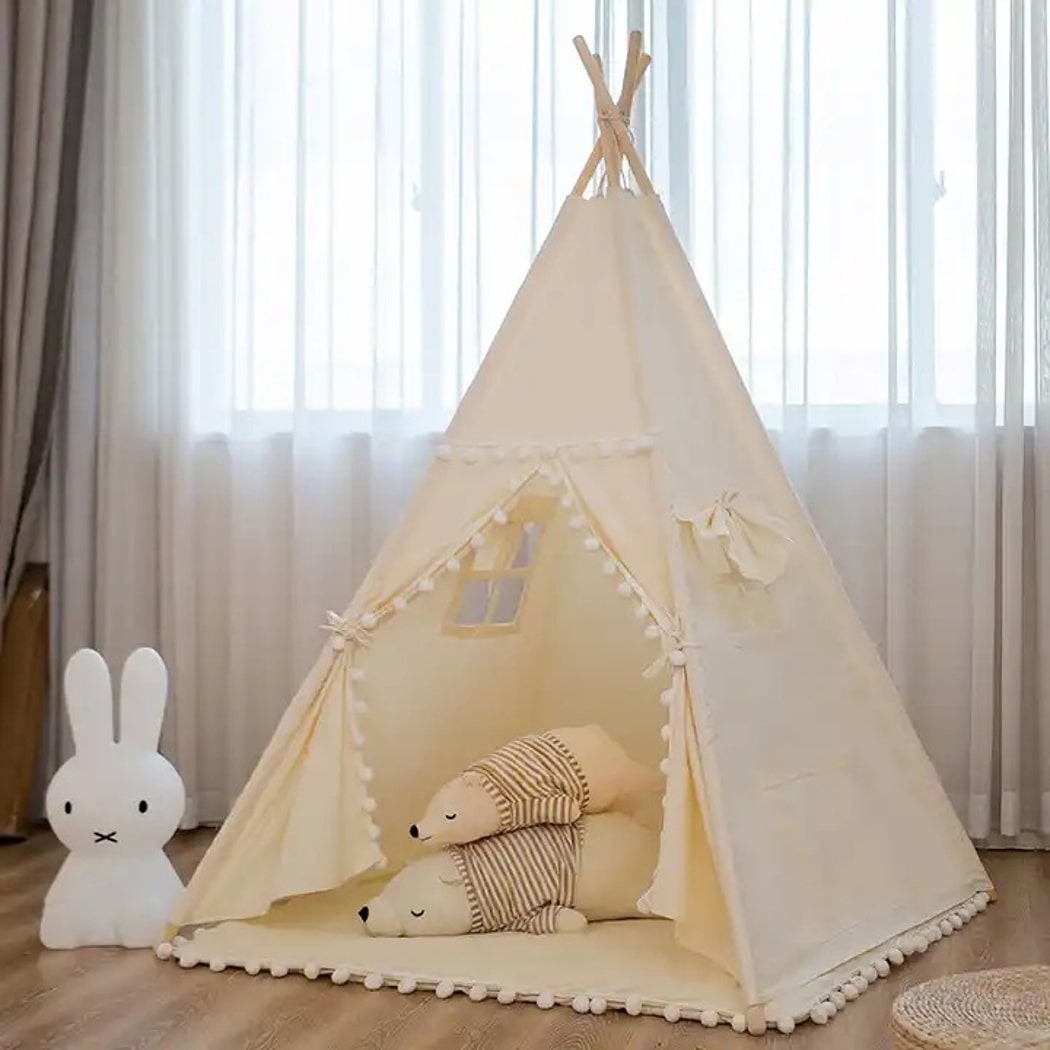 White teepee clearance tent