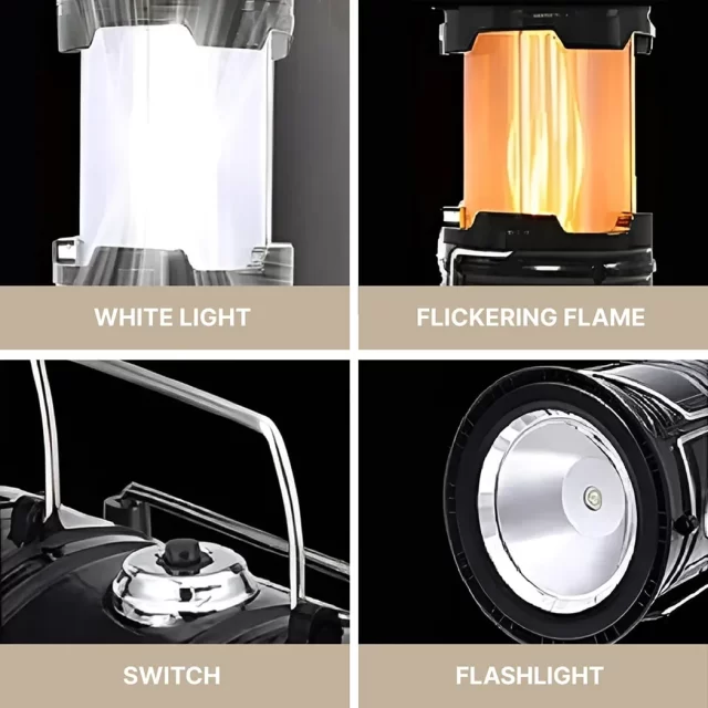 Portable Camping Lantern Light “Glow 2.0” Owleys in detail - image 1 (product view)