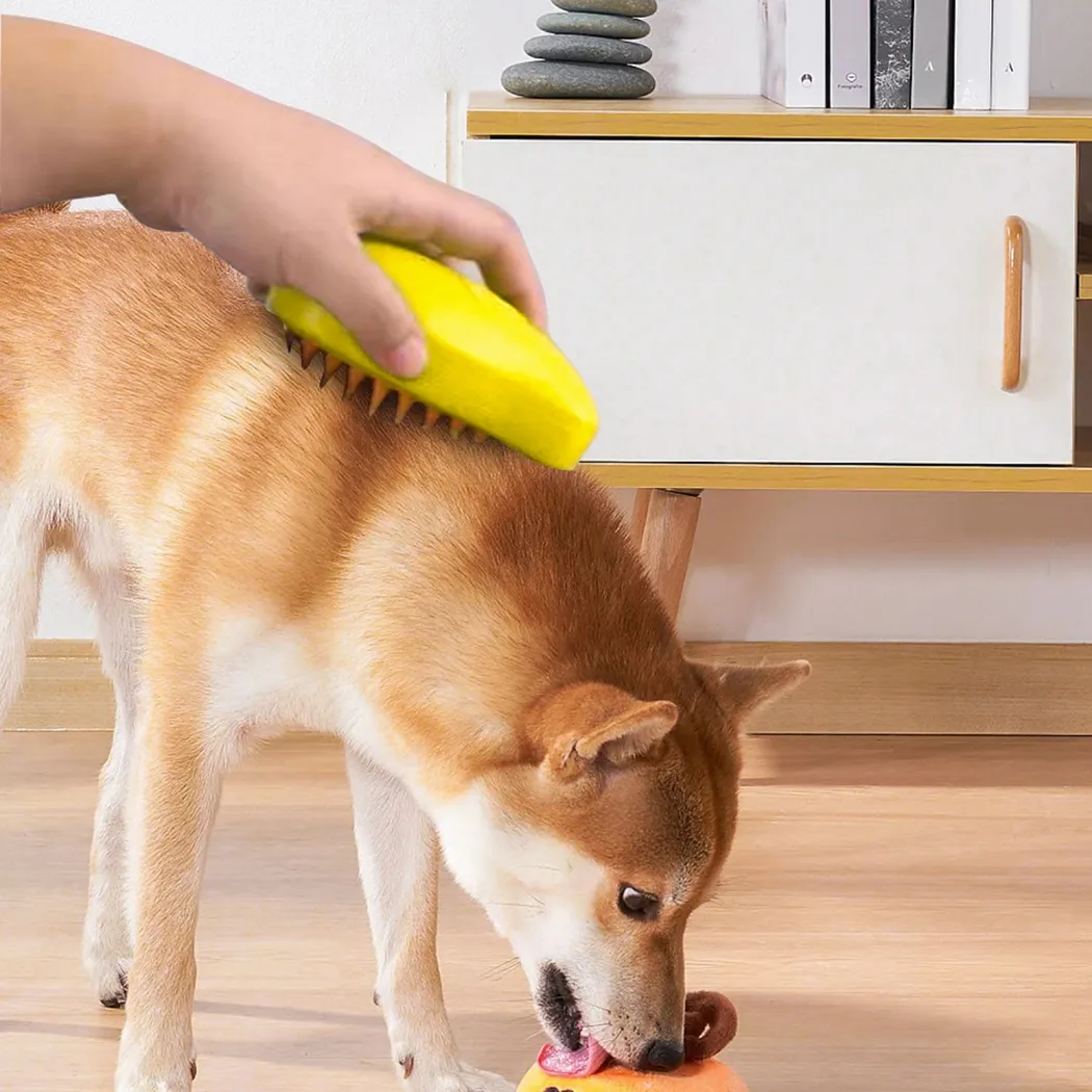 Pet Steam Grooming Brush  |  “Vapor” by Owleys product image 8 (product view)