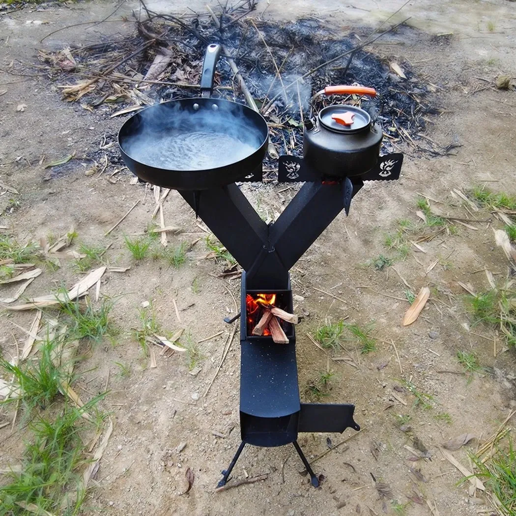 Outdoor Cooking Stove “Double Burner” Owleys - View 6