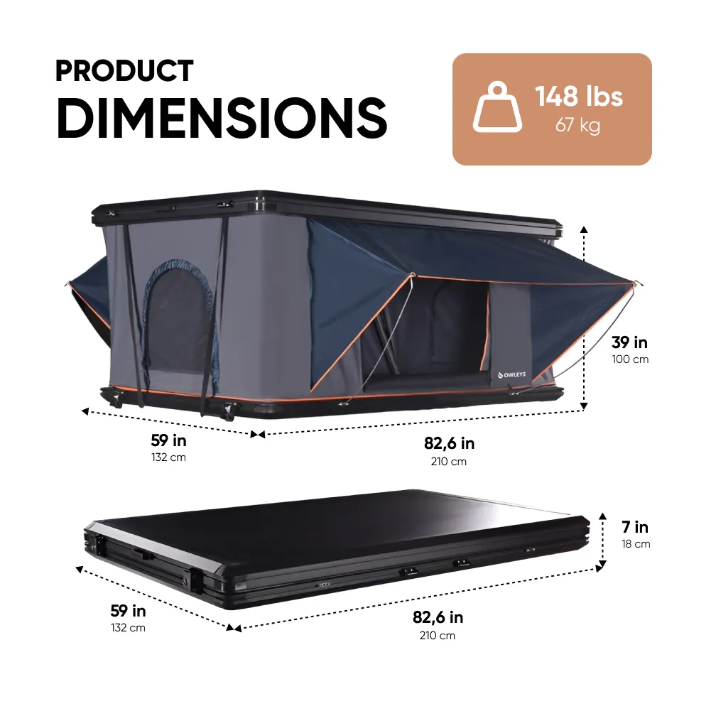 SUV Roof Top Tent  |  “Skycamp” by Owleys - View 4