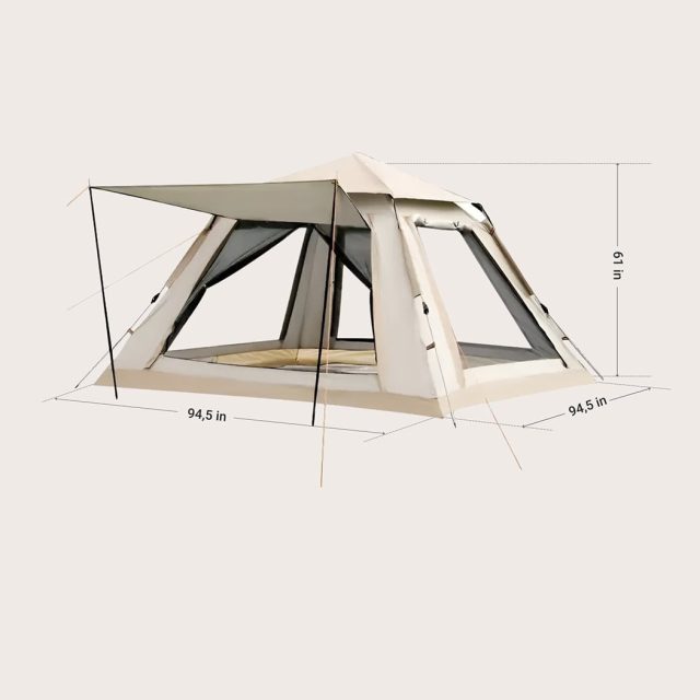 Сamping Tent “Camel” Owleys product image 3 (product view)