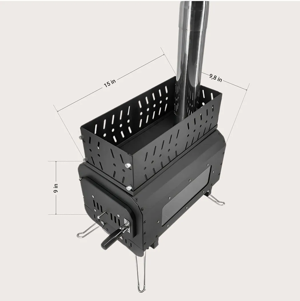 Heating Tent Stove “Vulcan 2.0” Owleys - View 4