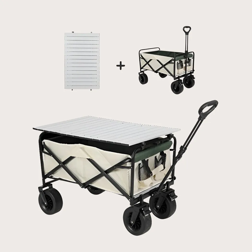 Close-up of Camping Trolley Wagon “Quatro” Owleys - view 2 (product view)