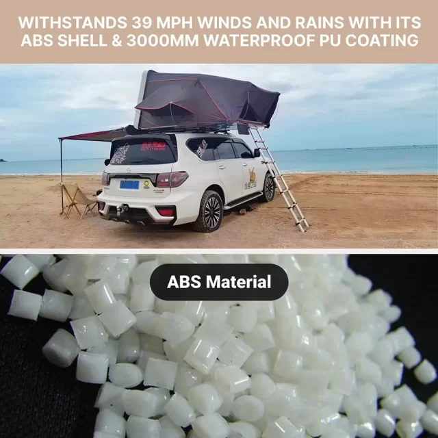 Detailed look at Car Roof Top Mounted Tent  |  “Voyager” by Owleys - image 4 (product view)