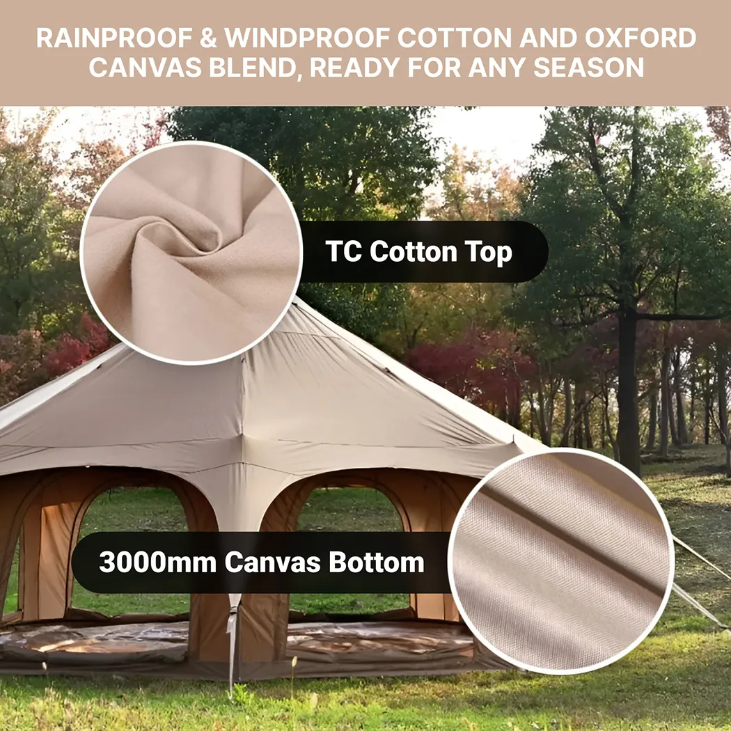 Outdoor Camping Yurt Tent  |  “Domehead” by Owleys product image 3 (product view)