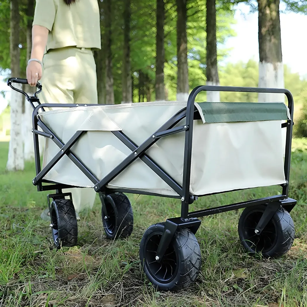 Camping Wagon Cart, Foldable Cart With Wheels  |  “Scouter” by Owleys - View 11