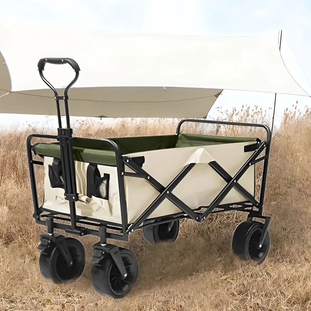 Camping Wagon Cart, Foldable Cart With Wheels  |  “Scouter” by Owleys - View 9