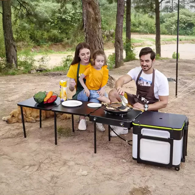 Camping Kitchen Box  |  “Cookmate” by Owleys product image 8 (product view)