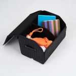 Car Trunk Organizer  |  17.7 in – Black “Hexy” by Owleys - View 2