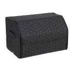 Car Trunk Organizer  |  17.7 in – Black “Hexy” by Owleys - View 1