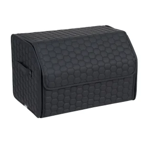 Car Trunk Organizer  |  17.7 in – Black “Hexy” by Owleys
