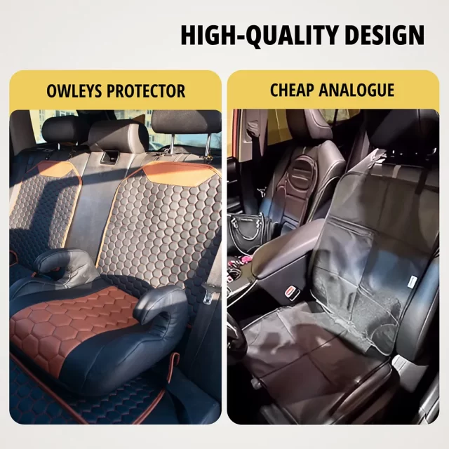 Image of Seat Protector for Truck  |  “Hexy” by Owleys - view 5 (product view)