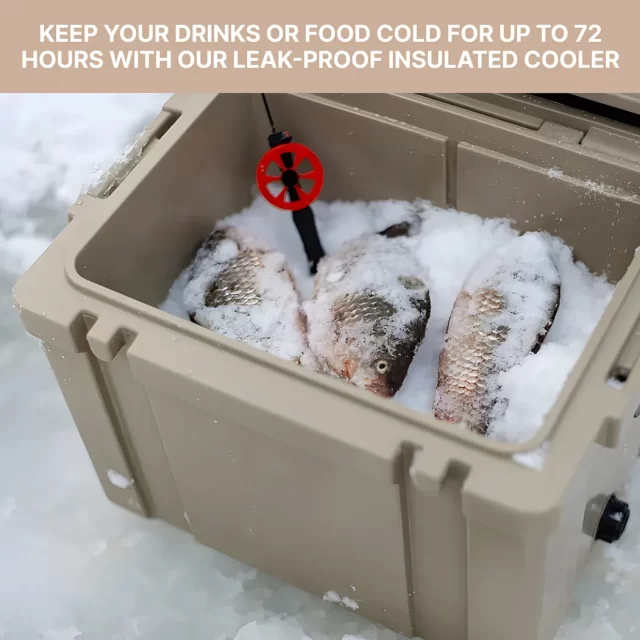 Ice Chest, Camping Ice Cooler  |  “Ice Trip” by Owleys product image 3 (product view)