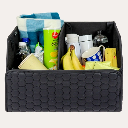 Hexy Black Trunk Organizer 17.7-Inch 2 Description