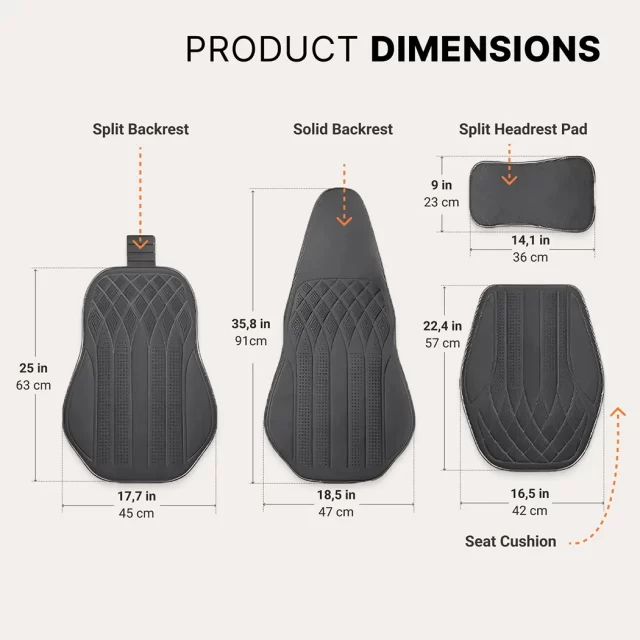 Ford Transit Seat Covers (2 Pcs Set) product image 3 (product view)