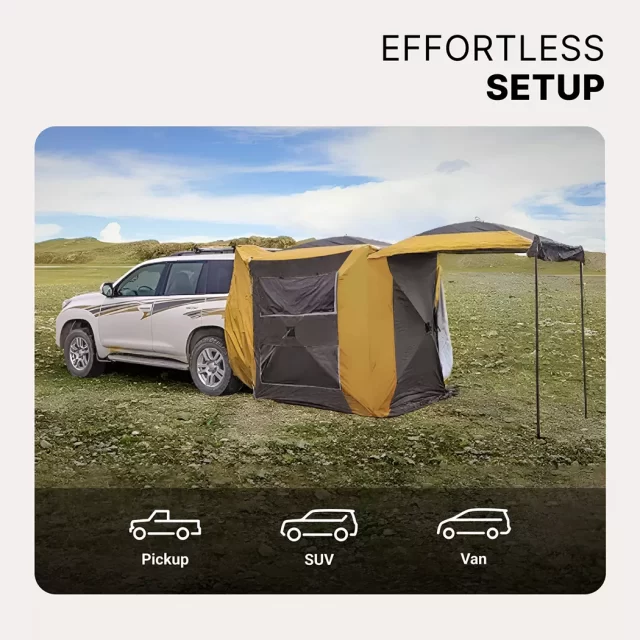 SUV Tent  |  “TailTent” by Owleys product image 3 (product view)