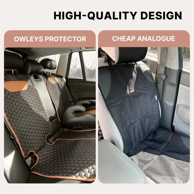 Car Seat Protector Mat Hexy by Owleys Buy with Fast Free US Ship