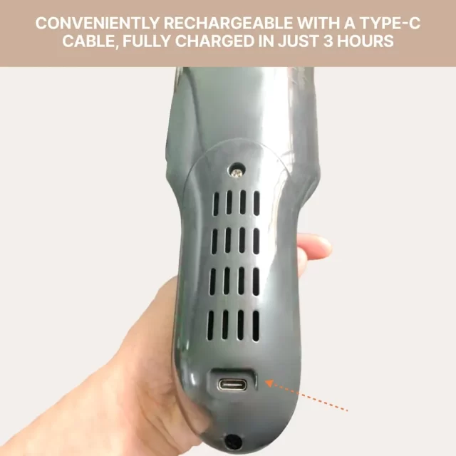 Detailed look at Cordless Car Vacuum Cleaner  |  “Cleanish” by Owleys - image 9 (product view)