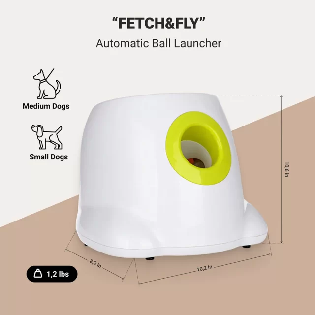 Dog Ball Launcher  |  “Fetch&Fly” by Owleys in detail - image 1 (product view)