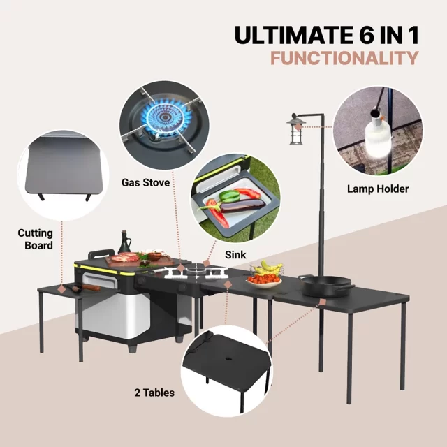 Camping Kitchen Box  |  “Cookmate” by Owleys in detail - image 1 (product view)