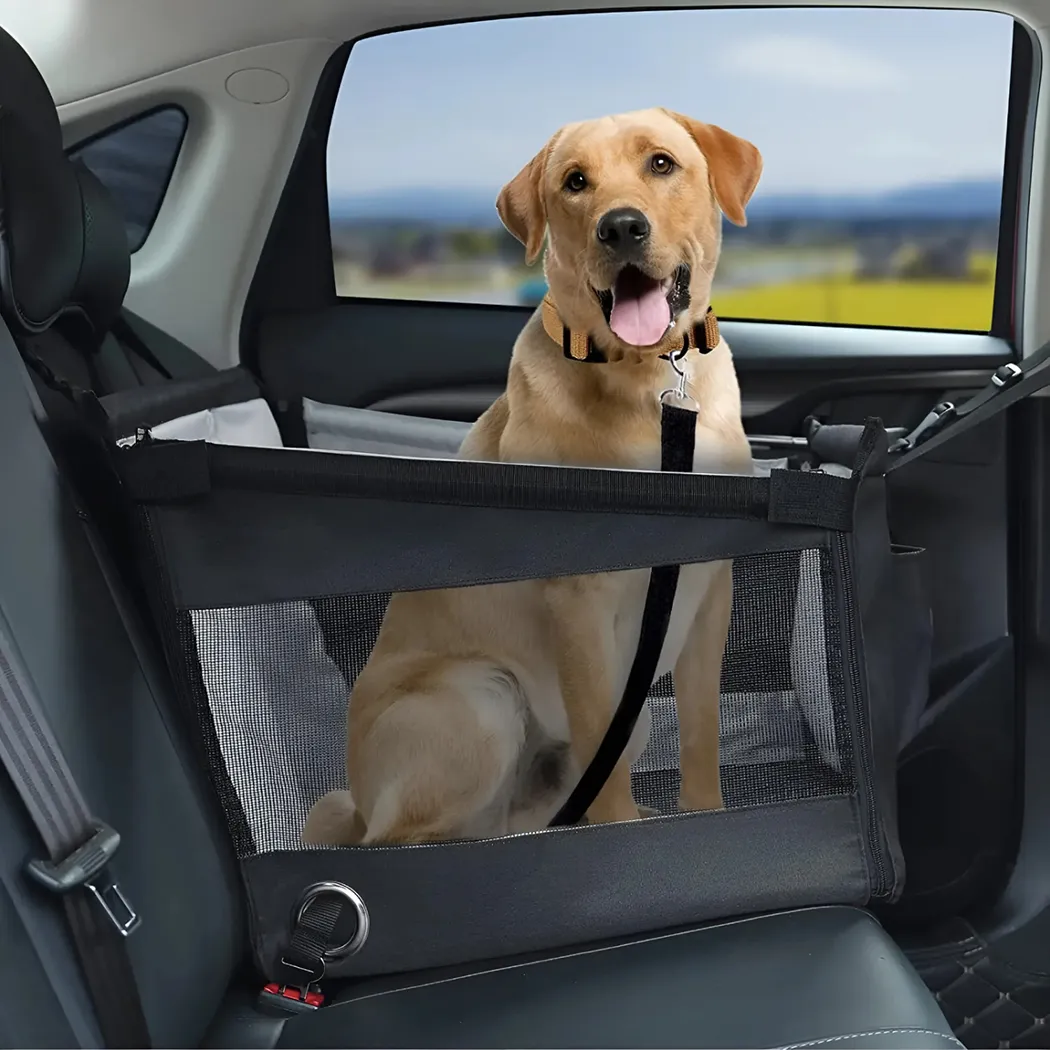 Breathable Dog Car Seat  |  “Barkbox” by Owleys - View 2