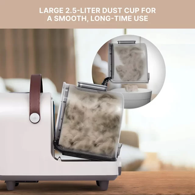 Close-up of Pet Hair Vacuum Cleaner 6-In-1  |  “Shedder” by Owleys - view 7 (product view)