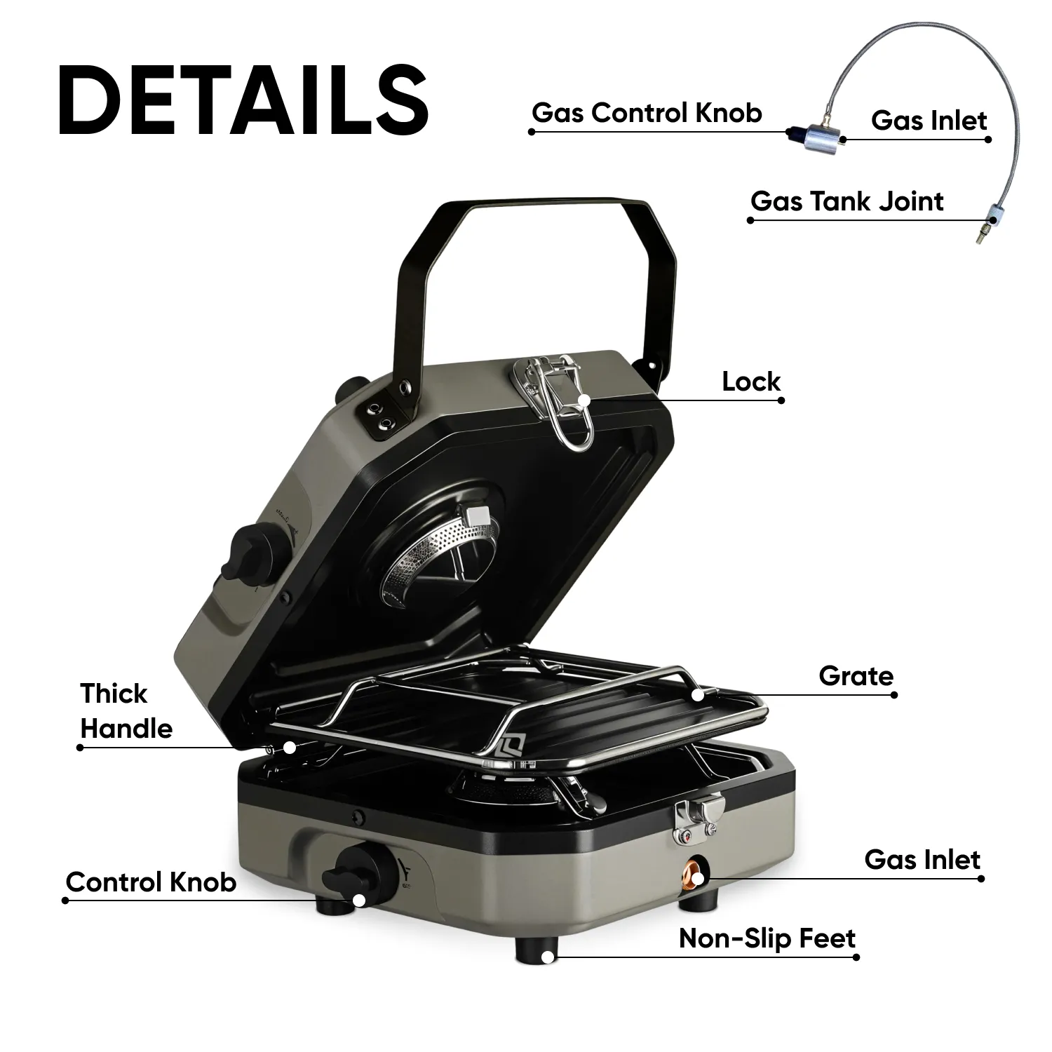 Portable Camping Stove  |  “Scorcher” by Owleys - View 5