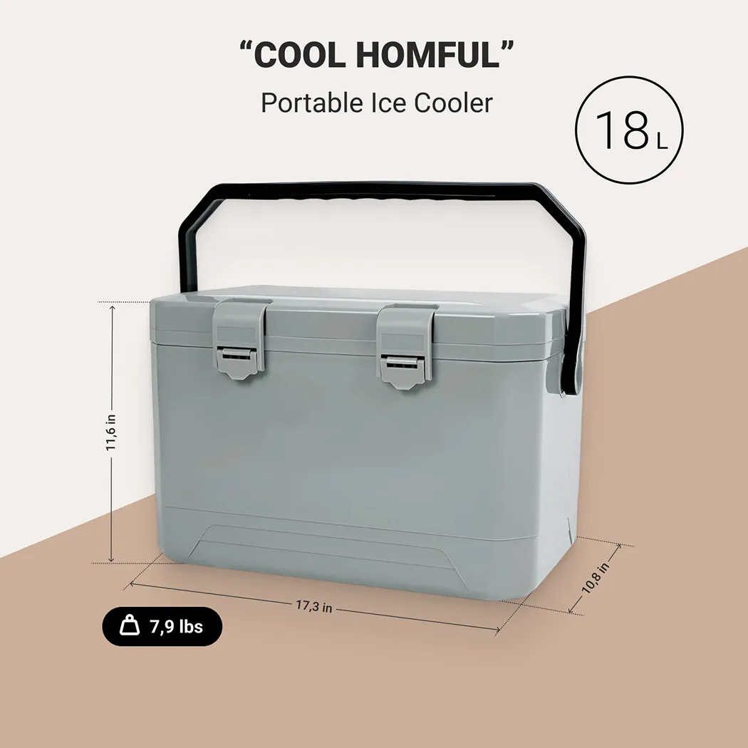 Ice Chest, Camping Ice Cooler  |  “Cool Homful” by Owleys in detail - image 1 (product view)