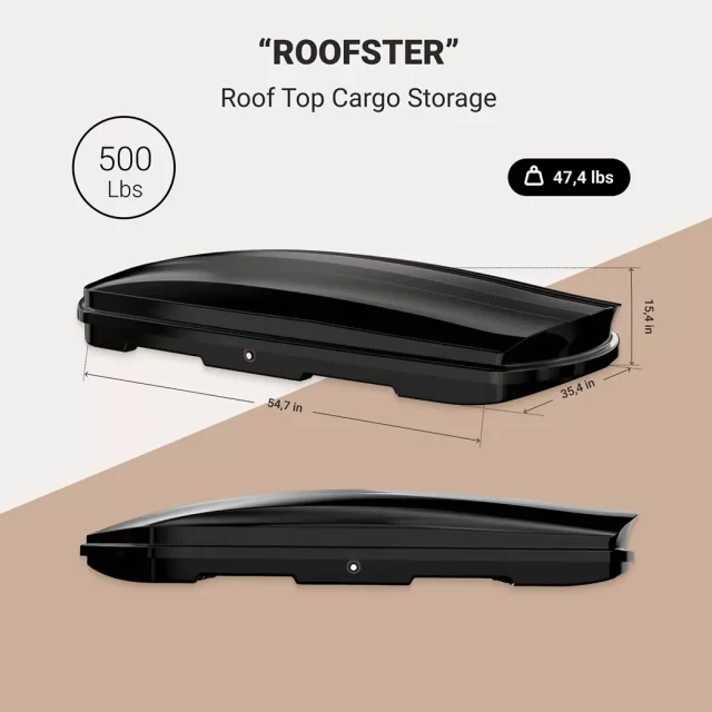 Car Rooftop Storage Carrier  |  “Roofster” by Owleys in detail - image 1 (product view)