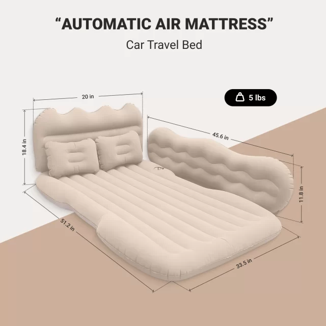 Inflatable Car Mattress  |  Owleys in detail - image 1 (product view)