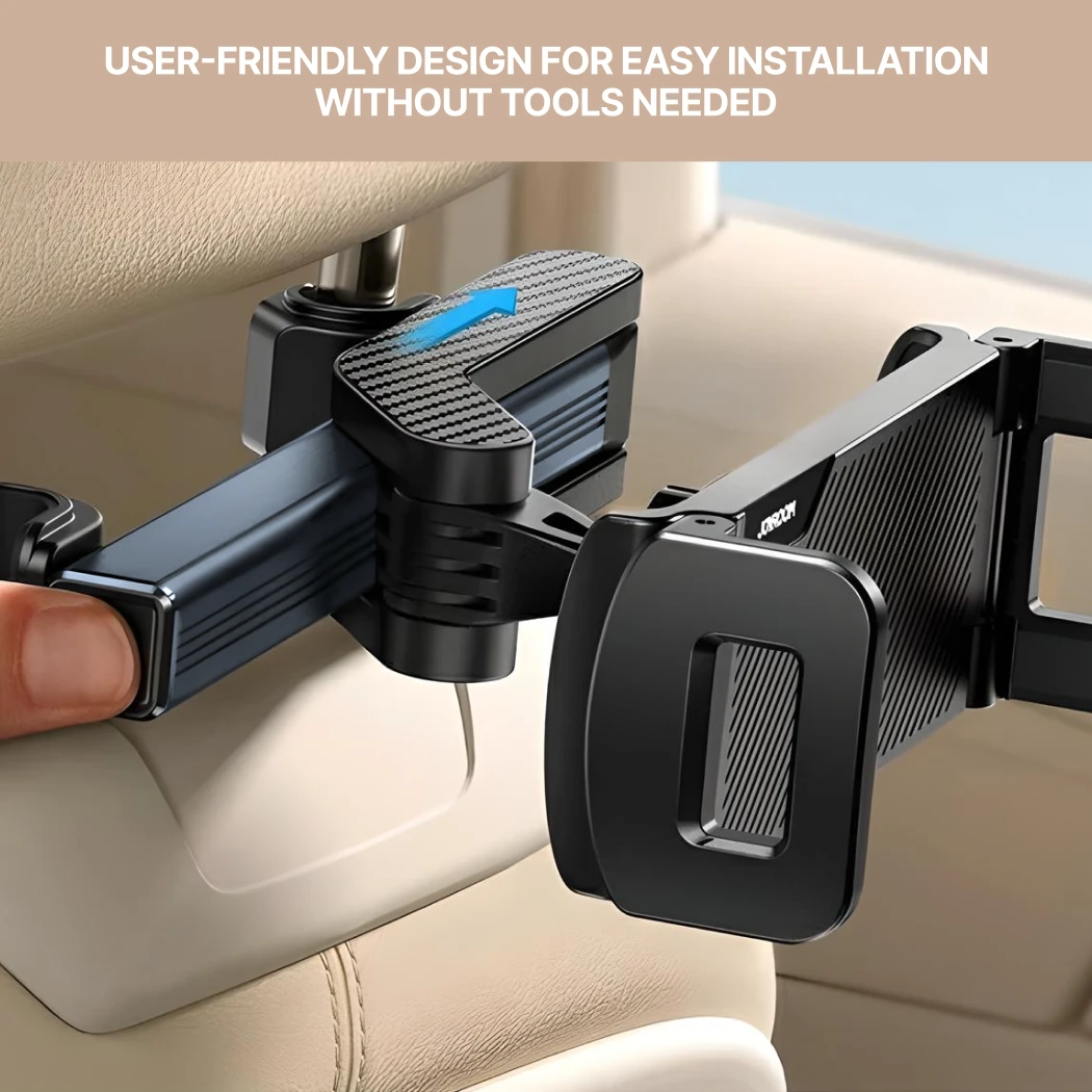 Detailed look at Car Headrest Tablet Holder  |  “Tab Steady” by Owleys - image 4 (product view)