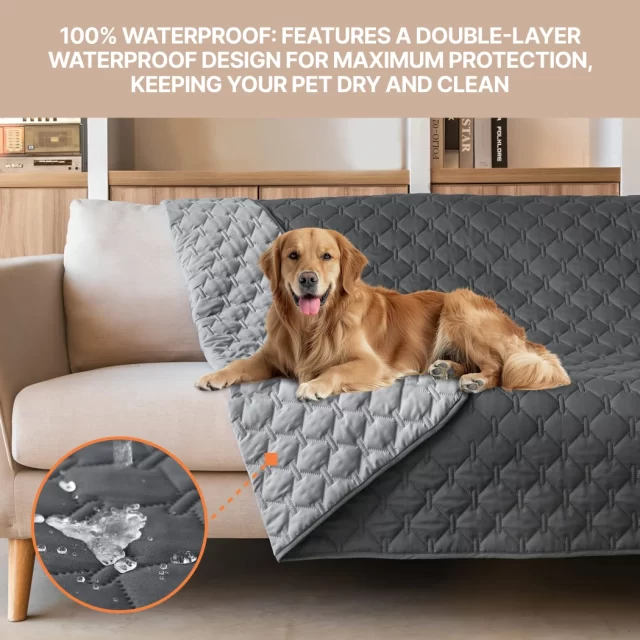 Waterproof Dog Blanket: Double Protection for Indoor and Outdoor Use