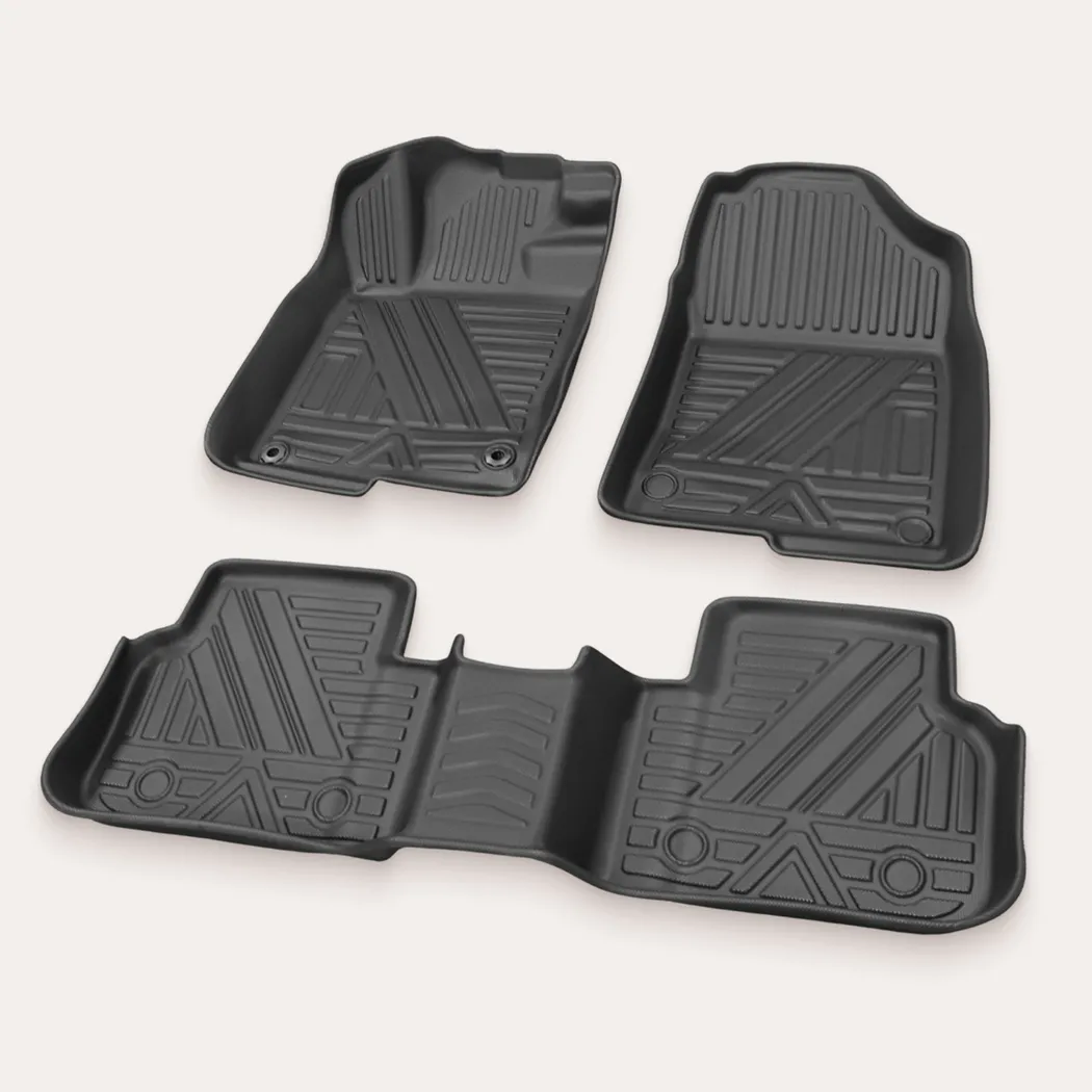 Detailed look at Honda Civic Floor Mats  |  2022-2023 Models Custom Fit - image 9 (product view)