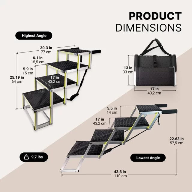 Image of Car Dog Ramp  |  “Tailgate” by Owleys - view 5 (product view)