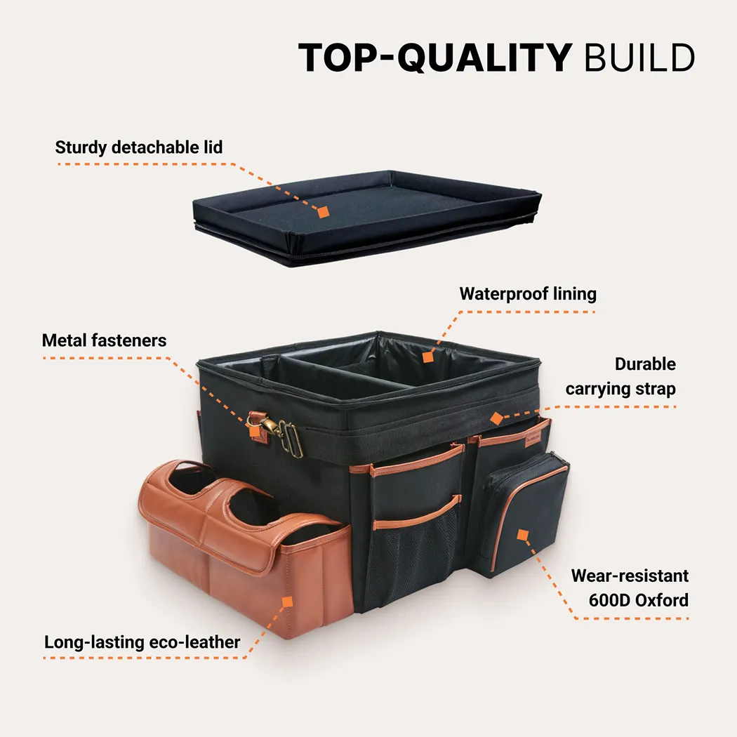 Back Seat Car Organizer  |  “Magic Box” by Owleys in detail - image 1 (product view)