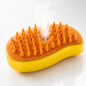Dog Grooming Brush, Pet Steam Brush  |  “Vapor” by Owleys