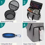 Dog Travel Bag  |  “Pawch” by Owleys – Paw Pal Collection - View 5